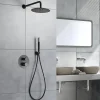 Imex Colonne de Douche Encastrée Thermostatique Anti-Calcaire Black Gun Métal MONZA GTD038/BGM* Colonne De Douche Encastrable