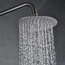 Imex Colonne de Douche Encastrée Thermostatique Anti-Calcaire Black Gun Métal MONZA GTD038/BGM* Colonne De Douche Encastrable