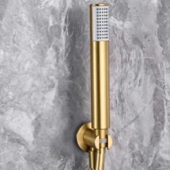 Imex Colonne de Douche Encastrée Anti-Calcaire Or Brossé OLIMPO GPC033/OC
