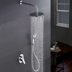 Imex Colonne de Douche Encastrée Anti-Calcaire Chrome OSLO GPE005* Colonne De Douche Encastrable