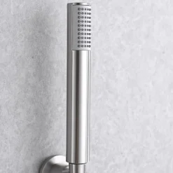 Imex Colonne de Douche Encastrée Anti-Calcaire Nickel Brossé LINE GPD038/NQ