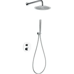 Imex Colonne de Douche Encastrée Thermostatique Anti-Calcaire Chrome NAPOLES GTN047