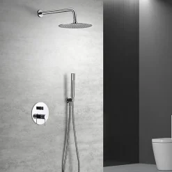 Imex Colonne de Douche Encastrée Anti-Calcaire Chrome LINE GPD038* Colonne De Douche Encastrable