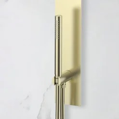 Bellegno Colonne de douche encastrée thermostatique PURA or brossé