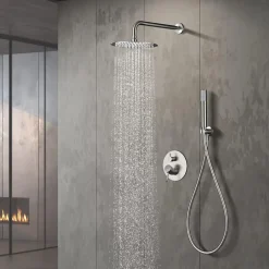 Imex Colonne de Douche Encastrée Anti-Calcaire Chrome MONZA GPM039