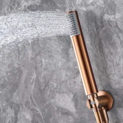 Imex Colonne de Douche Encastrée Anti-Calcaire Or Rose Brossé OLIMPO GPC033/ORC