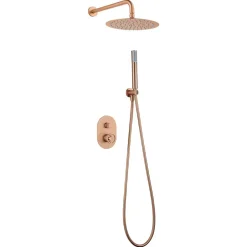 Imex Colonne de Douche Encastrée Anti-Calcaire Or Rose Brossé OLIMPO GPC033/ORC