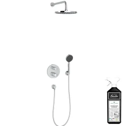 Jacob Delafon Colonne de douche encastrée thermostatique Modulo + nettoyant