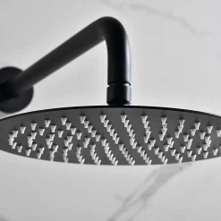 Imex Colonne de Douche Encastrée Thermostatique Anti-Calcaire Noir Mat MONZA GTM039/NG