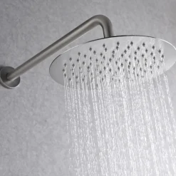 Imex Colonne de Douche Encastrée Thermostatique Anti-Calcaire Nickel Brossé MONZA GTD038/NQ