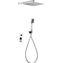Imex Colonne de Douche Encastrée Anti-Calcaire Chrome PISA GPP048* Colonne De Douche Encastrable