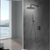 Imex Colonne de Douche Encastrée Thermostatique Anti-Calcaire Noir Mat NAPOLES GTN047/NG* Colonne De Douche Encastrable