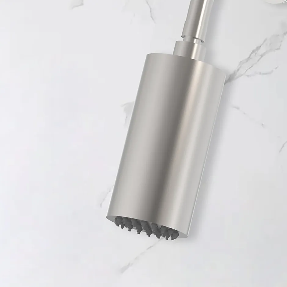 Bellegno Colonne de douche encastrée thermostatique MINIMALISTA acier brossé
