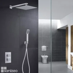 Imex Colonne de Douche Encastrée Anti-Calcaire Blanc Mat CIES GPC009/BL