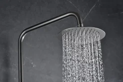Imex Products Colonne de douche externe CURVED Mitigeur monocommande Canon de fusilChroméNoir matCanon de fusilOr brosséOr rose brossé Colonne* Colonne De Douche Encastrable