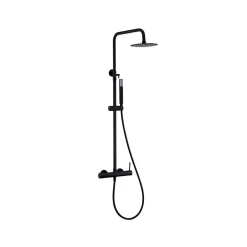Imex Products Colonne de douche externe CURVED Mitigeur monocommande Noir (mat)ChroméNoir matCanon de fusilOr brosséOr rose brossé Colonne de d* Colonne De Douche Encastrable