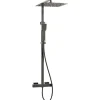 Essebagno Colonne de douche gun métal avec thermostatique 300 Quartos* Colonne De Douche Thermostatique
