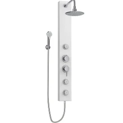 Cooke & Lewis Colonne de douche hydromassante mécanique Halola* Colonne De Douche Hydromassante