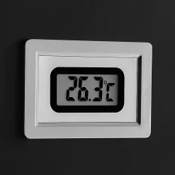 Auralum Max Colonne de Douche Hydromassante Panneau de douche Chromé en Inox Laiton Murale Système de Douche Digitale Multifonctionnel