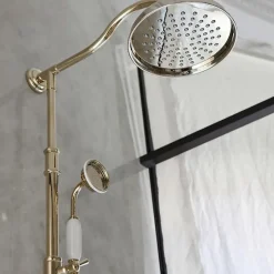 Jacob Delafon Colonne de douche Cléo 1889 or beige* Colonne De Douche Mécanique
