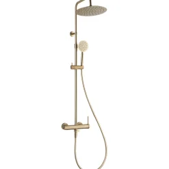 Essebagno Colonne de douche mécanique or brossé 250 Lollipop II* Colonne De Douche Mécanique