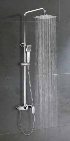 Bathstage Colonne de douche mécanique B-SHOWER chrome* Colonne De Douche Mécanique