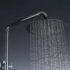 Poalgi Colonne de douche mécanique avec barre extensible SKY BATH chromé série GLORY