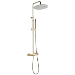 Essebagno Colonne de douche mécanique or brossé 300 Delice II