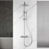 Poalgi Colonne de douche mécanique avec barre extensible SKY BATH chromé série DIAMOND* Colonne De Douche Mécanique