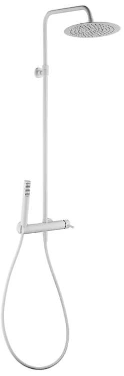 Essebagno Colonne de douche mécanique, blanc, Luisa 250* Colonne De Douche Mécanique