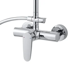 GoodHome Colonne de douche mécanique Cavally* Colonne De Douche Mécanique