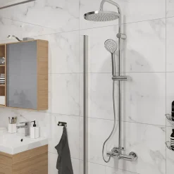 GoodHome Colonne de douche mécanique Cavally* Colonne De Douche Mécanique