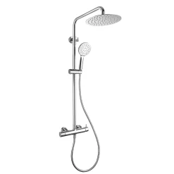 Poalgi Colonne de douche mécanique avec barre extensible SKY BATH chromé série PROMISE* Colonne De Douche Mécanique