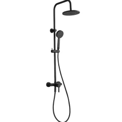 Essebagno Colonne de douche mécanique noire Target* Colonne De Douche Mécanique
