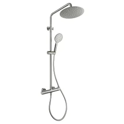 Poalgi Colonne de douche mécanique avec barre extensible SKY BATH nickel brossé PVD série PROMISE* Colonne De Douche Mécanique