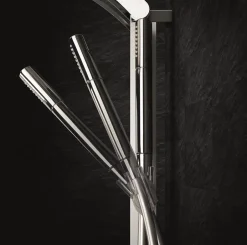 Drop Colonne de Douche Mitigeur Thermostatique IDEA2 Aluminium Anodisé* Colonne De Douche Thermostatique