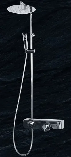 Drop Colonne de Douche Mitigeur Mecanique JOLLY Chromee