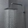 Bain-Bain Colonne de douche Noir Mat Avec Tablette KIRA -* Colonne De Douche Sans Robinetterie