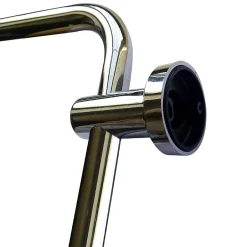 Kibath Colonne de douche ronde monocommande RAPIDA avec finition chromée brillante en laiton* Colonne De Douche Mécanique