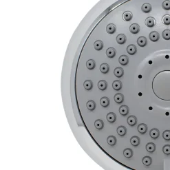 Schulte Colonne de douche thermostatique avec pommeau + douchette + flexible + barre réglable, coloris chrome, Rain* Colonne De Douche Thermostatique