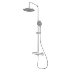 Colonne de douche thermostatique chrome Hanalei