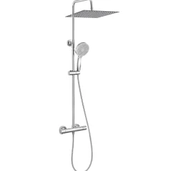 Sofetiy Max Colonne de Douche Thermostatique 5 Fonctions, Ensemble de Douche , Douche avec Tête de Douche de 12 pouces
