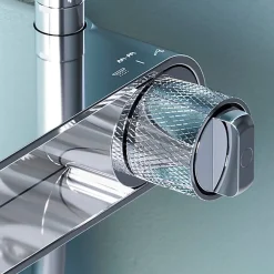 Am.Pm Europe Colonne de douche thermostatique, avec mitigeur thermostatique Système de douche avec robinet Chrome, F0785A600 X-Joy AM.PM