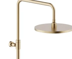 Nobili Colonne de douche thermostatique TONDA - Coloris : PVD miele brossé