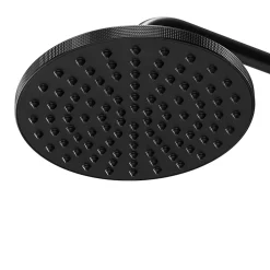 GoodHome Colonne de douche thermostatique Selenga noir* Colonne De Douche Thermostatique