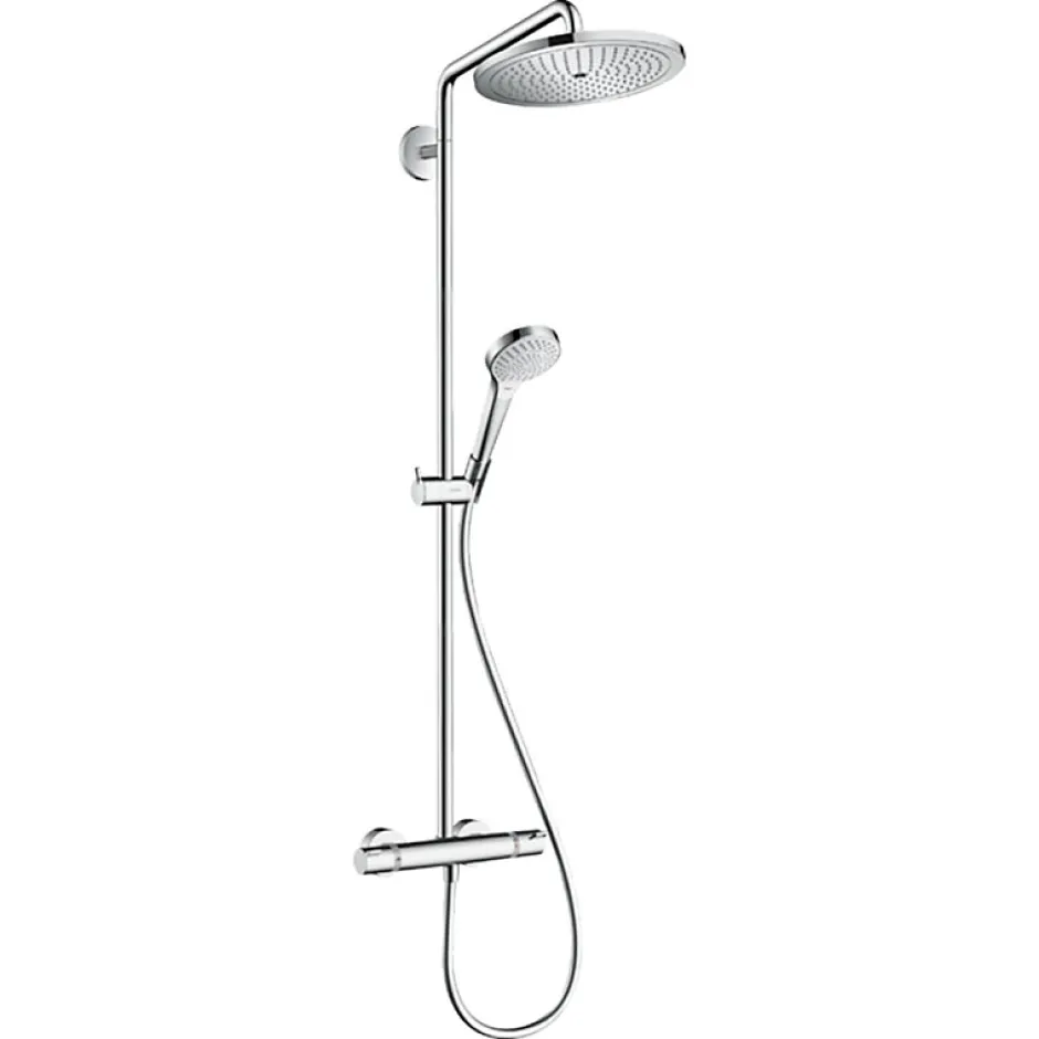 Hansgrohe Colonne de douche thermostatique Croma Select S 280 EcoSmart chromé