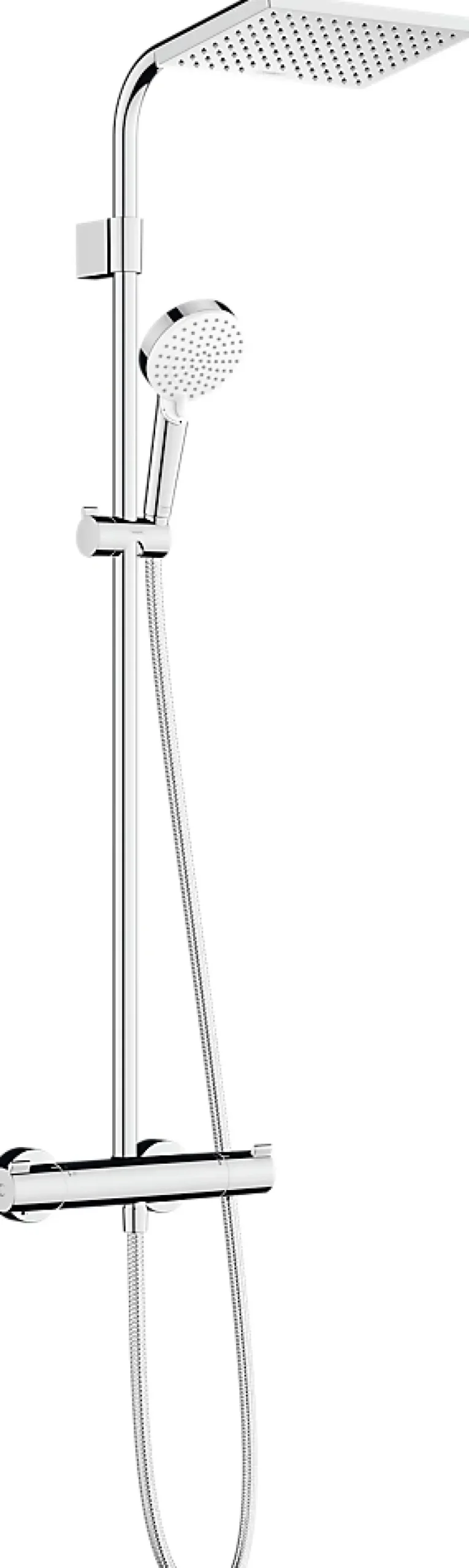 Hansgrohe Colonne de douche thermostatique Showerpipe Waterforms 230* Colonne De Douche Thermostatique