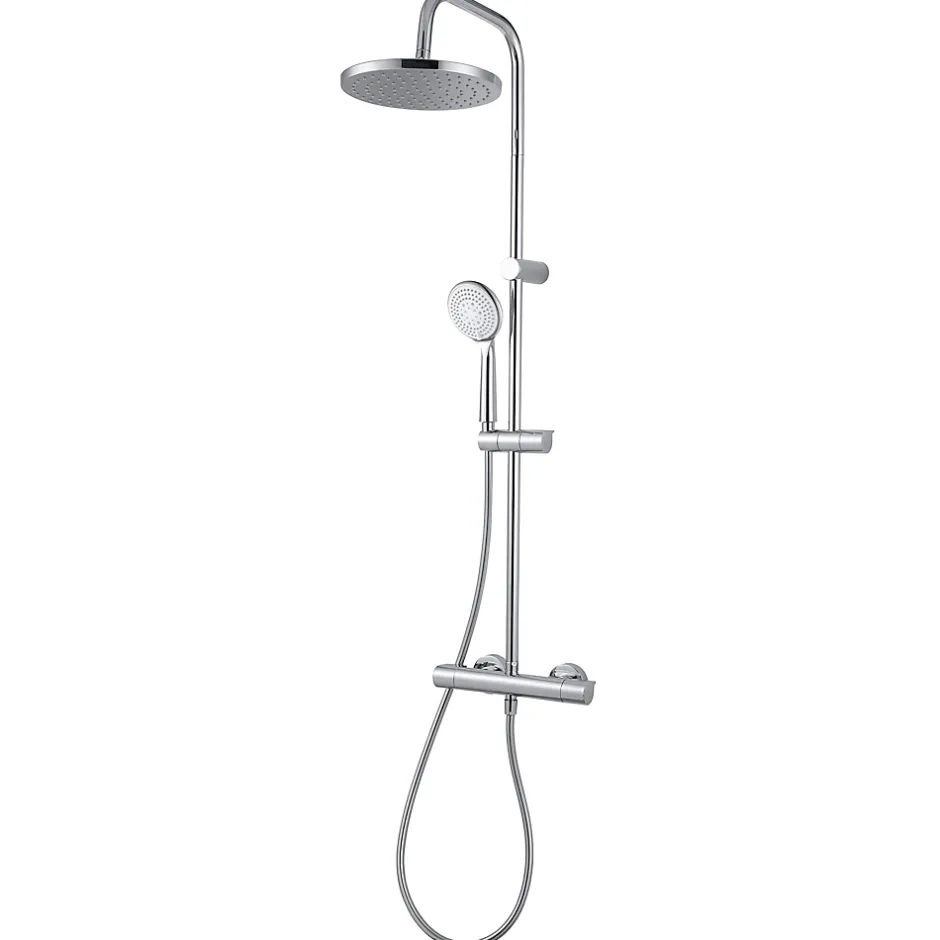 GoodHome Colonne de douche thermostatique Cavally