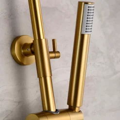 Imex Colonne de Douche Thermostatique Anti-Calcaire Or Brossé MONZA BTD038/OC