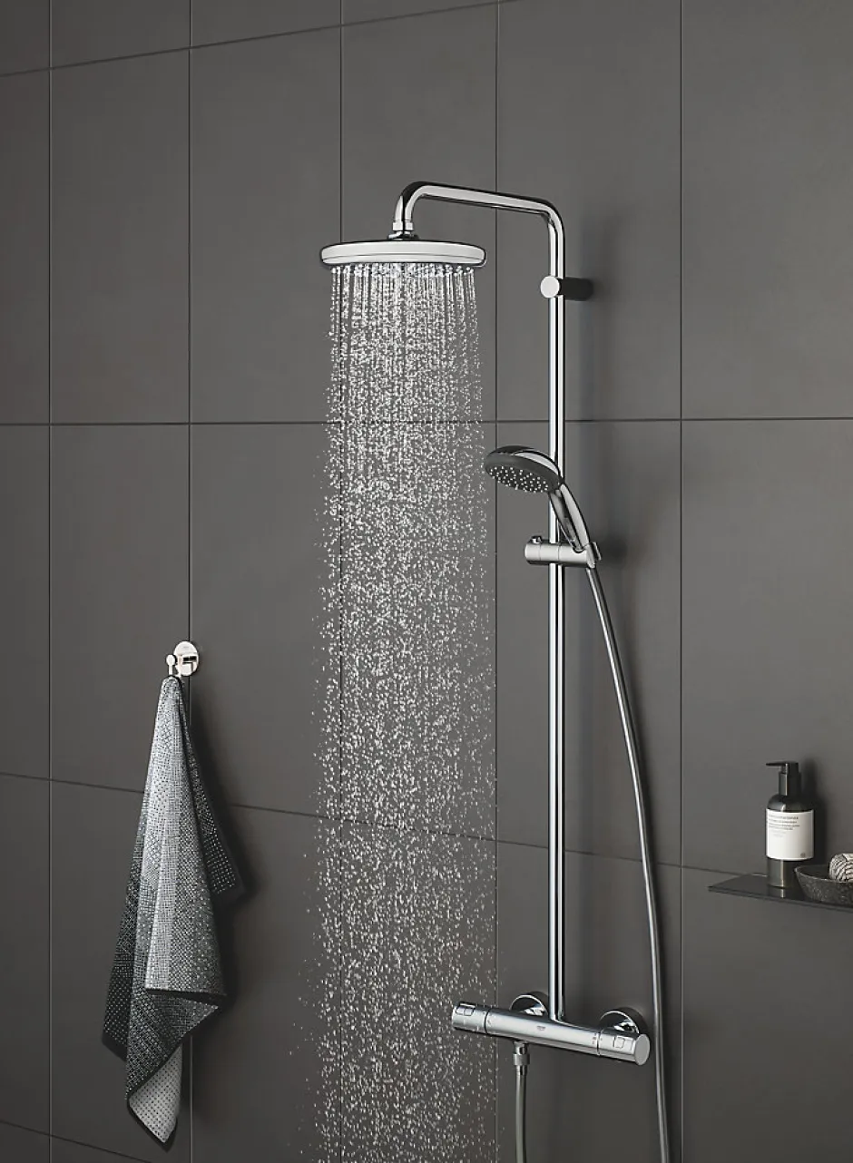 Grohe Colonne de douche thermostatique Vitalio Star System 160* Colonne De Douche Thermostatique